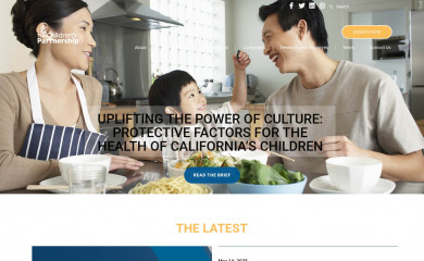 childrenspartnership.org screenshot