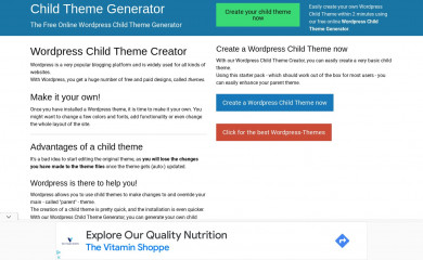 http://childtheme-generator.com/ screenshot