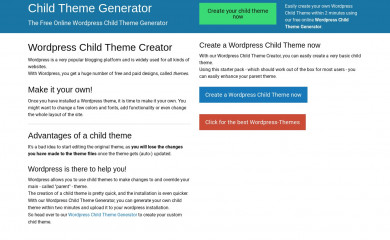 http://childtheme-generator.com/ screenshot