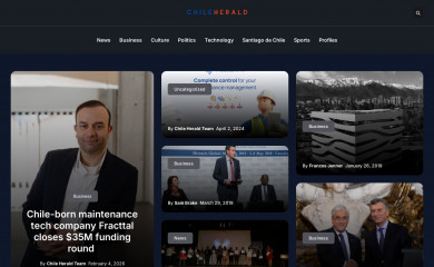 chileherald.com screenshot