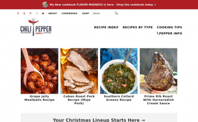 chilipeppermadness.com screenshot