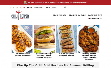 chilipeppermadness.com screenshot