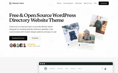 https://chipmunktheme.com screenshot
