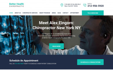 chiropracticnyc.com screenshot