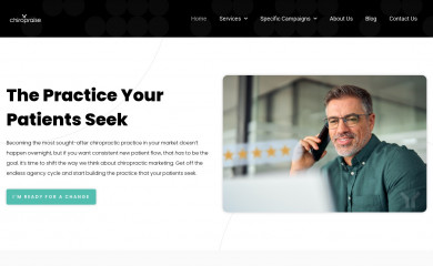 http://www.chiropraise.com/ screenshot