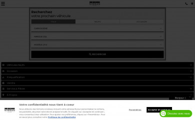 chomedeynissan.com screenshot