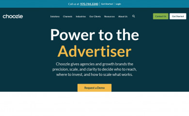 choozle.com screenshot