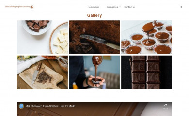 chocolategraphics.co.nz screenshot