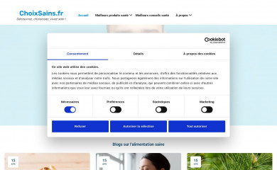 choixsains.fr screenshot