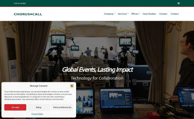 choruscall.com screenshot
