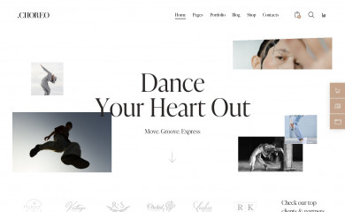 Choreo Child Theme screenshot