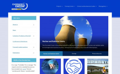 chornobyl.net screenshot