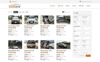 choxeoto.com screenshot