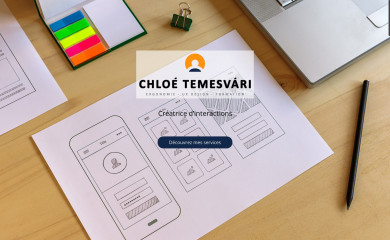 chloetemesvari.fr screenshot