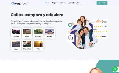 chseguros.com.co screenshot