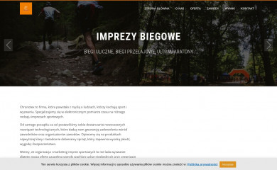 chronotex.pl screenshot