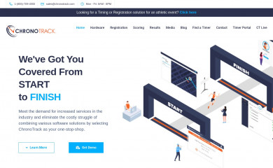 chronotrack.com screenshot