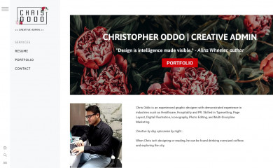 chris-oddo.com screenshot