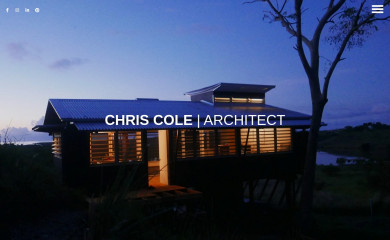 chriscolearchitect.com screenshot