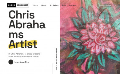 chrisabrahams.com.au screenshot