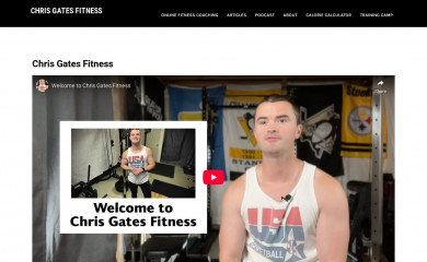 chrisgatesfitness.com screenshot