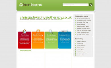 chrisgadekephysiotherapy.co.uk screenshot