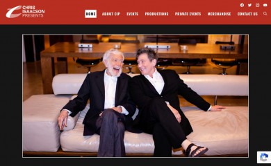 chrisisaacsonpresents.com screenshot