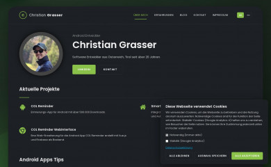 chrisonline.at screenshot