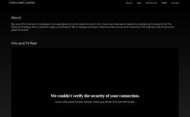 chrisouimet.ca screenshot