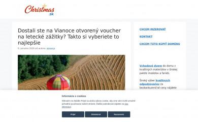 christmas.sk screenshot