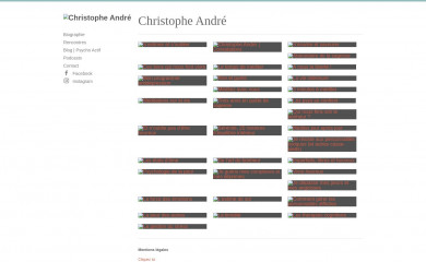 christopheandre.com screenshot