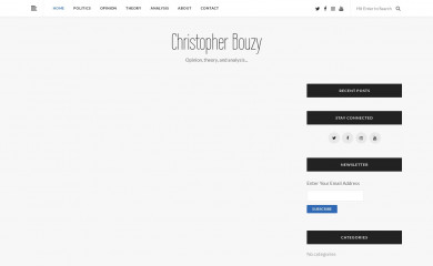 christopherbouzy.com screenshot