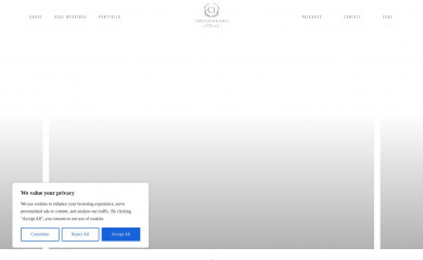 christopherjamesphotography.co.uk screenshot