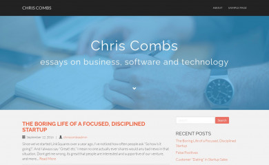christopherwcombs.com screenshot