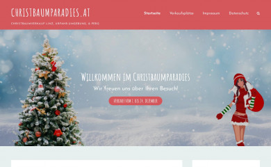 christbaumparadies.at screenshot