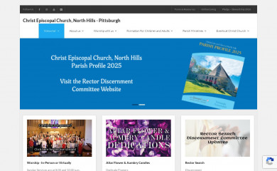 christchurchpgh.org screenshot