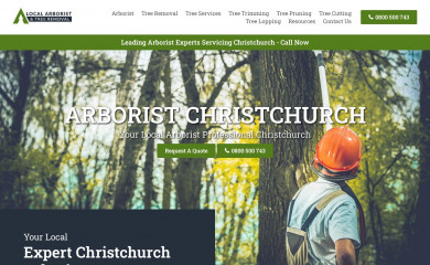 christchurchtreetrimming.co.nz screenshot