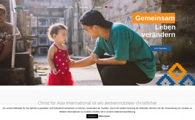 christforasia.info screenshot
