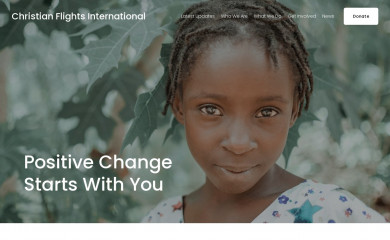 christianflights.org screenshot