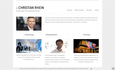 christianrhein.de screenshot