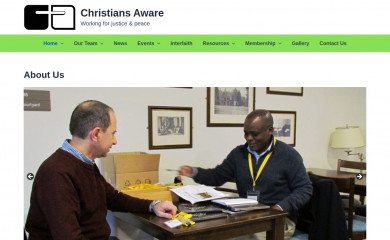 christiansaware.org.uk screenshot