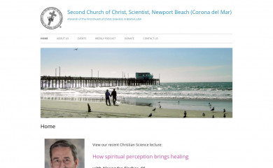 christiansciencecoronadelmar.com screenshot
