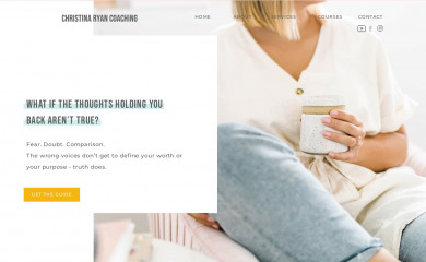 christinamryan.com screenshot