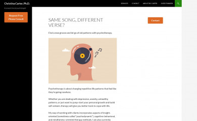 christinacarterphd.com screenshot
