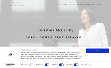 christinemccarthy.org screenshot