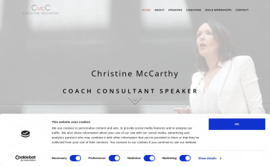 christinemccarthy.org screenshot