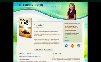 christinemknight.com.au screenshot