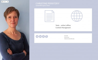 christinepersitzky.de screenshot