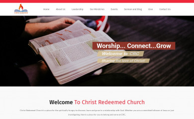 christredeemedchurch.org screenshot