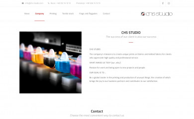 chs-studio.com screenshot